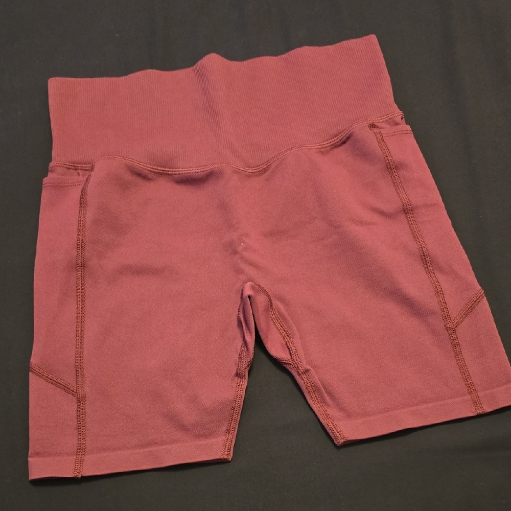 Victoria's Secret PINK Maroon Bike Short